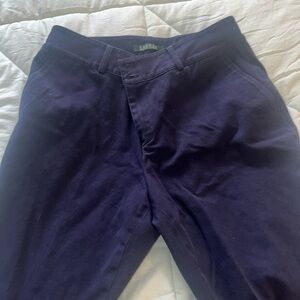 Navy blue Ralph Lauren Pants.  Size 10.  Nice fit.